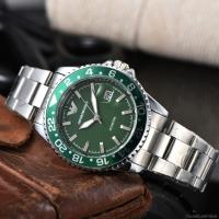 ราคา Emporio Armani Men Watch Quartz Calendar Luxury Business Steel Strap Battery Best Gifts NEW EAN LYUE (19496260880)