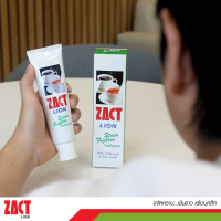 ราคา ZACT แซคท์ ยาสีฟันขจัดคราบ สำหรับ ผู้ดื่มกาแฟ ผู้สูบบุหรี่ 160 กรัม ลมหายใจสดชื่น ปราศจากกลิ่นปาก (11176953511)