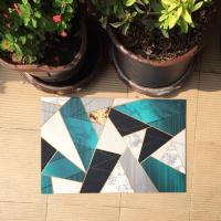 ราคา พรมเช็ดเท้ายางพาราลายหินญี่ปุ่น ซับน้ำดีที่สุด พรมเช็ดเท้าขนาด40x60CM แห้งเร็ว พรมห้องน้ำ (16861894618)