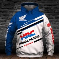 ราคา เสื้อกันหนาวแบบมีฮู้ดพิมพ์ลาย Honda Hrc Racing Top 3 D Size S To 5 Xl (19083871435)