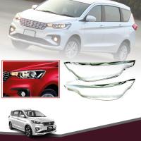 ราคา ครอบไฟหน้า ครอบกันรอยไฟหน้า รุ่น ซูซุกิ เออติก้า SUZUKI ERTIGA ปี 2019 2021 สีโครเมี่ยม 2 ชิ้น (11625110951)