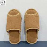 ราคา รองเท้าใส่ในบ้าน ผ้าฝ้าย รองเท้าหัวเปิด ผ้าฝ้ายชินมัย สลิปเปอร์ Slippers (12965757738)
