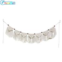 ราคา 2023 มาคาเม่ของประดับแขวนทอมือธงราวขอบแขวนผนังสำหรับอพาร์ทเมนต์ห้องนั่งเล่น Dinding Kamar Tidur งานศิลปะสำหรับตกแต่ง (20971066187)