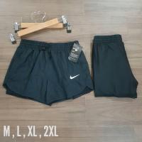 ราคา กางเกงวิ่งออกกำลังกายผู้หญิง กางเกงขาสั้นผู้หญิง กางเกงมีสเตย์ผู้หญิง (20926099154)