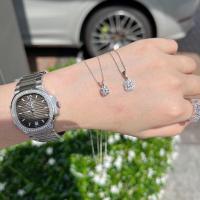 ราคา สร้อยคอพร้อมจี้เพชร เพชรสังเคราะห์ เหลี่ยม H A นำเข้าเพชรเอง โรงงานทำเพชรแท้กว่า30ปี (19152441742)