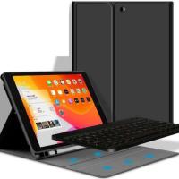 ราคา เคส iPad Mini พร้อมคีย์บอร์ดเคสสมาร์ทสำหรับ iPad Mini 4 5 Keyboard Case (18734117083)