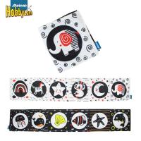 ราคา HobbyLane Baby Black White Cloth Book For Early Education Bed Surround Soft Cloth Book With Different Color Animal Plant Pattern (15499212682)