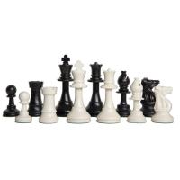 ราคา ตัวหมากรุกสากลพลาสติก ตัวเบา 3 3 4 Solid Regulation Plastic Chess Pieces (16523653490)