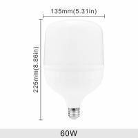 ราคา หลอดไฟสปอตไลท์ Bombilla หลอดไฟหลอดไฟ LED E27 60W 50W 40W 30W 20W 15W 10W 5W ไฟ LED 220V เปลวไฟไม่กระพริบโคมไฟ LED (18992596377)