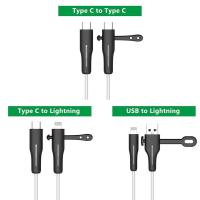 ราคา ซิลิโคนสายเกลียวป้องกัน iPhone iPad Macbook Lightning Type C กรณี Winder สำหรับเครื่องชาร์จ USB ใช้ได้ทั่วโลกอุปกรณ์เสริม Cchoice (10848806924)