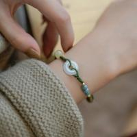 ราคา สร้อยข้อมือหยกสีขาวหัวเข็มขัดปลอดภัยแบรนด์นำโชคสำหรับผู้หญิงเครื่องรางนำโชคของขวัญเครื่องประดับลูกปัดสีเขียว (17895655684)