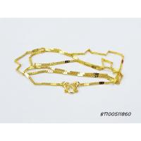 ราคา n24 สร้อยคอทอง ไมครอน ครึ่งสลึง 18 นิ้ว BT100511860 (18896966163)