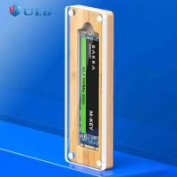 ราคา กล่องใส่ของแบบใสฮาร์ดดิสก์ขนาดเล็กกล่องฮาร์ดดิสก์แม่เหล็ก SSD Enclosure แบบพกพาสำหรับ M 2 22X30 80MM SSD สำหรับ M 2 SATA NVMe SSD (18370956398)