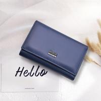 ราคา Imperial Horse A003 กระเป๋าสตางค์ใบยาว หนังวัว สีพื้น แฟชั่นสําหรับผู้หญิง (16454733872)