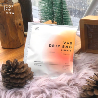 ราคา Liberty drip bag กาแฟดริป 10g เมล็ดคั่วกลางจาก เอธิโอเปีย บราซิล ไทย เหมาะสำหรับชงดื่มกาแฟดำแบบร้อน Cofandcow (16276258210)