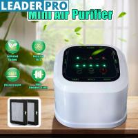 ราคา 220V Negative Ion Generator Air Purifier For Home office Carbon HEPA Filter Desktop Mini Air Ionizer Compact Air Cleaner (20000216083)