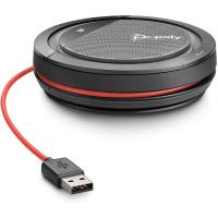 ราคา Poly Calisto 3200 Wired Speakerphone Plantronics Personal Portable Speakerphone for Conference Calls USB A Compatible Connect to your PC Mac Works with Teams Zoom more Standard Packaging (9983712896)