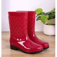 ราคา Knee High Rain Boots Removable Cover Platform Lace Up Waterproof Warm Water Boots Woman Shoes (11376016924)