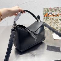 ราคา Luo Yijia Puzzle Geometric Bag Stitching Rhombus Bag Men And Women With The Same Style Large Capacity Commuter Bag Loewe Shoulder Bag (20653970928)