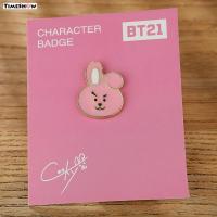 ราคา TimeShow Bangtan Boys เข็มกลัดชุด BT21สีสว่างการ์ตูนไอดอลสำหรับคอลเลคชั่นบอยส์แฟนส์ Bangtan (19799369949)