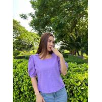 ราคา เสื้อคอเหลี่ยม ผ้าเยื่อไผ่ (19195180925)