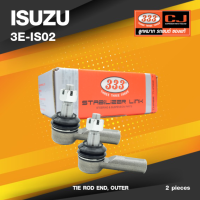 ราคา ประกัน 6 เดือน ลูกหมากคันชักนอก ISUZU D MAX 2WD 4WD V Cross ปี 2020 On อีซูซุ ดีแม็ค วีครอส 3E IS02 ยี่ห้อ 333 1คู่ 2 ตัว TIE ROD END OUTER ซ้าย ขวา (16986221122)