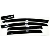 ราคา สินค้ามาใหม่ กันสาดสีดำ ชุดแต่ง Honda Jazz 2014 2019 กันสาดสีดำเสากลางประตูชายบันได Jazz GK JR3 13879 มาใหม่ (12516112813)