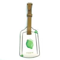 ราคา กระเป๋าใส่กุญแจ COACH 3340 LUGGAGE TAG WITH LIME PRINT IMQZU (8955736136)