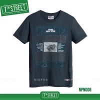 ราคา 7th Street เสื้อยืด แนวสตรีท รุ่น Paris NY กรมเข้ม NPN006 ของแท้ (14942538572)