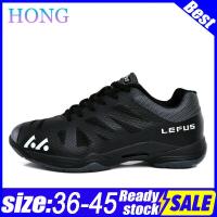 ราคา LEFUS Badminton Shoes For Men Women Professional Training Shoes Mens Running Shoes Breathable Hard Wearing Anti Slippery Shoes (16718252102)