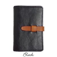 ราคา หนังแท้เล่มเก็บสมุดบัญชีธนาคารและบัตร สีดำ (21006185916)