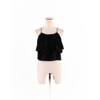 ราคา Zara เสื้อสายเดี่ยว ผ้ากำมะหยี่ ป้ายแบรนด์ระบุไซส์ EUR S Preloved (20613858532)