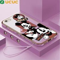 ราคา เคส UCUC สำหรับ iPhone 6 6S 6 Plus 6S Plus 7 8 Plus 8 Plus 6S 6S 6S 7 8 การ์ตูนมิกกี้เคสมือถือบางเคสมือถือ (20963593580)