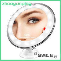 ราคา Zhaoyanping กระจกแต่งหน้าไฟกระจกขยาย LED 10กระจกเงาโต๊ะเครื่องแป้งหน้าจอสัมผัส (20603231331)