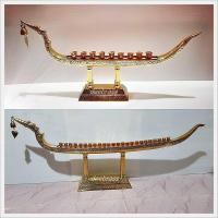 ราคา เชิงเทียนเรือหงส์ทองเหลืองแท้ ขนาดต่างๆ (17452833100)