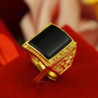 ราคา vivicoco แหวนทองฝังหยกผู้ชาย นำโชคดี (16871917883)