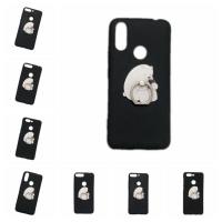 ราคา For Lenovo A6 K8 Note K10 K12 K13 S5 Pro K5 Play A5 Z5 Z5S Z6 Lite K9 K5S P70 Vibe Shot Z90 K14 Plus Legion Phone Duel Y90 5G Y70 3D Cute White Bear Finger Ring Stand Holder Soft TPU Case Cover (14093