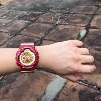 ราคา Casio แท้ นาฬิกาข้อมือชาย รุ่น นาฬิกาข้อมือผู้ชาย สีดำสีทอง สายเรซิ่น รุ่น GA 110GB 1ADR สินค้าใหม่ ของแท้ มีรั (13904187746)