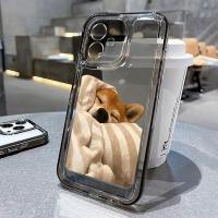 ราคา เคสไอโฟน สําหรับ iPhone 11 13 14 12 Pro Max 7 8 SE Plus XR X XS โปร่งใส เคส น่ารัก เคสโทรศัพท์ ลูกสุนัข Case ชิบะ อินุ เคสโทรศัพท์มือถือ (20309797854)