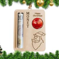 ราคา Money Holder Christmas Tree Ornament Handmade Money Holder Money Holder Decor Blessings Can Be Written On The Back unusual (20643825284)