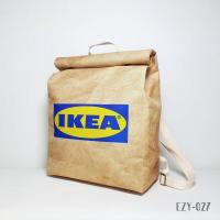 ราคา พร้อมส่ง กระเป๋าเป้สะพายหลัง IKEA STARBUCK MCdonaldทรงถุงกระดาษพับ เป็นเนื้อผ้าโพลีเอสเตอร์ กันน้ำ (19766464032)