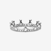 ราคา Pandora 925 แหวนมงกุฎ แหวนแฟชั่น Glitter Crown Ring เครื่องประดับแฟชั่น ของแท้ 100 (21308143696)