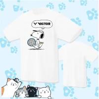 ราคา เสื้อแบดมินตัน Victor 2023ใหม่ชุดแข่งขันสนูปปี้เสื้อกีฬาแขนสั้นแบรนด์แห้งเร็วเสื้อยืดเสื้อแบดมินตัน (21073511845)