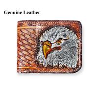 ราคา Pandora Thai กระเป๋าเงินหนังวัวแท้ใบสั้น ตอกลายนกอินทรีขาว เป็นหนังแท้ สำหรับสุภาพบุรุษและสตรี Handmade อย่างพิถีพิถัน (15289833947)