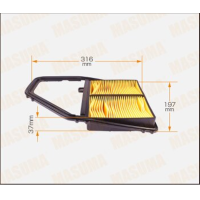 ราคา MASUMA ไส้กรองอากาศ Honda Civic ทุกรุ่น EK ES DIMENSION FD FB FC FK FE Air Filter ฮอนด้า ซีวิค (11461250259)
