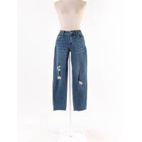 ราคา uniqlo กางเกงยีนส์ขายาว แต่งขาด Preloved (20614634875)