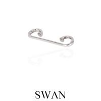 ราคา SWAN Adna Plain Cuff ต่างหูเงินแท้ ต่างหูหนีบ ไม่ต้องเจาะ ต่างหูเงินเกลี้ยง (9787744354)