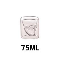 ราคา Double transparent skull double cup coffee cup crystal skull glass home whiskey vodka bar club beer wine glass แก้วใสสองชั้นคริสตัลใสกะโหลกแก้วบ้านวิสกี้วอดก้าไวน์บาร์คลับเบียร์แก้วไวน์ (13918756881)