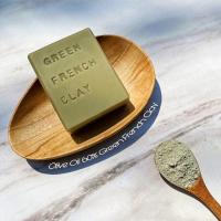 ราคา Extra Virgin Olive Oil 60 Creamy Clay Soap Bar สบู่มะกอกบริสุทธิ์ 60 สบู่น้ำมันบำรุงผิว สบู่แฮนด์เมด สบู่ธรรมชาติ สบู่ก้อน สำหรับผิวแห้งและแพ้ง่าย ขนาด 90 g (16812095618)