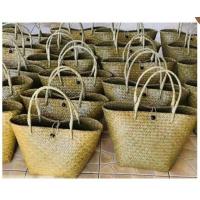 ราคา พร้อมส่ง กระเป๋าใส่สิ่งของ กระเป๋ากระจูดสาน ขนาด 7 9 นิ้ว งานแฮนด์เมด งานสานจากกระจูด สวยๆ (19421400123)